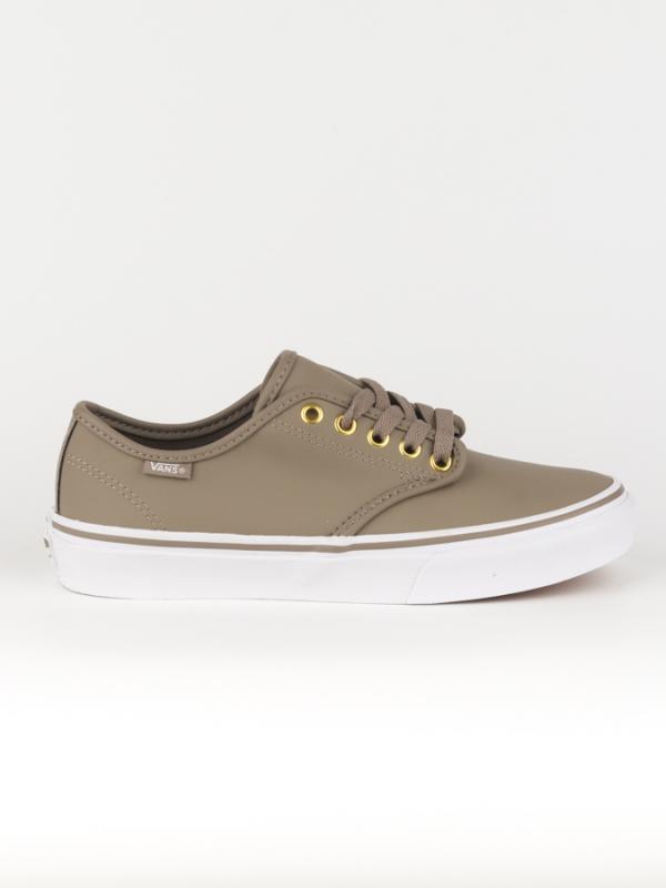 Boty Vans WM Camden Stripe (Luxe) Deser Hnědá