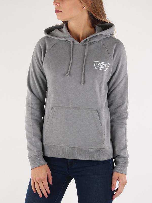 Mikina Vans WM Full Patch Raglan Grey Heather Šedá