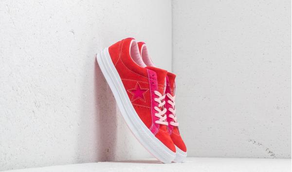 Converse One Star Ox Enamel Red/ Pink Pop