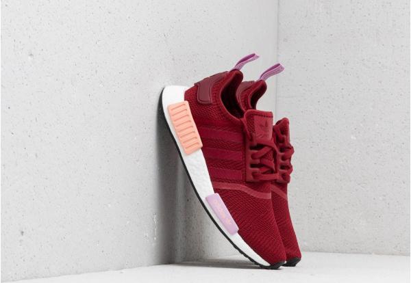 adidas NMD_R1 W Collegiate Burgundy/ Collegiate Burgundy/ Clear Orange
