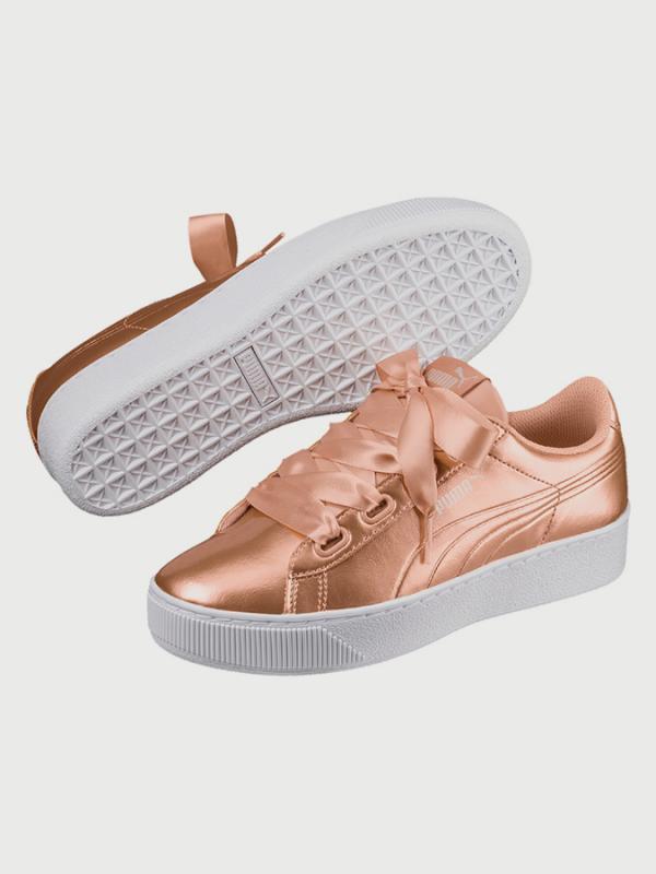 Boty Puma Vikky Platform Ribbon P Oranžová