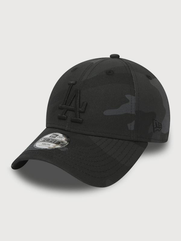 Kšiltovka New Era 940K Mlb Camo Kids Losdod Černá