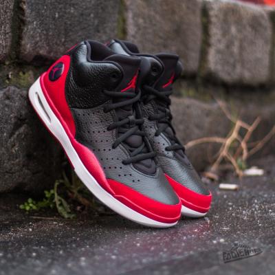 Jordan Flight Tradition Black/ Gym Red- White