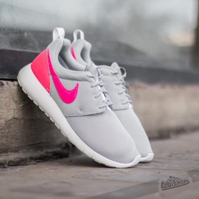 Nike Roshe One (GS) Wolf Grey/ Hyper Pink- Cl Grey- White