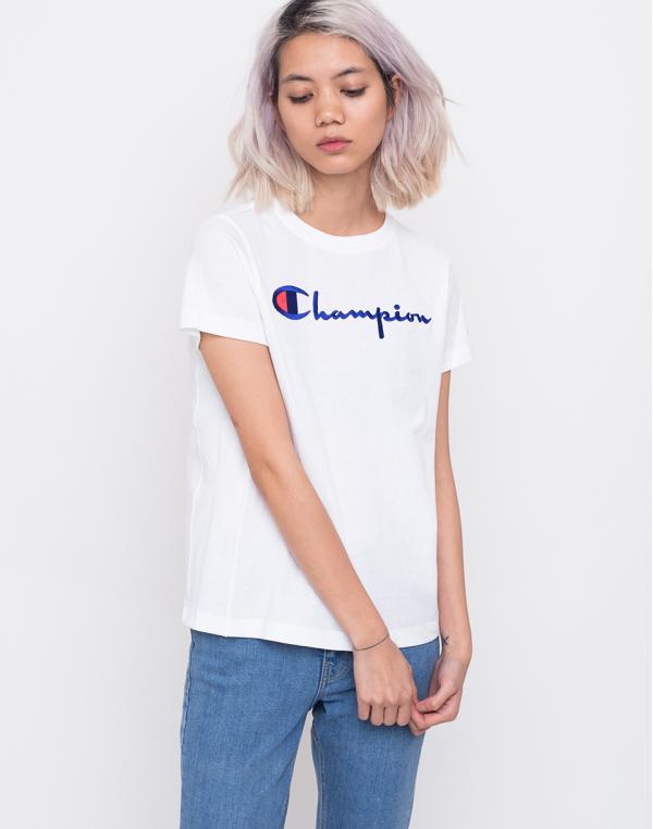 Champion Crewneck T-Shirt White XS