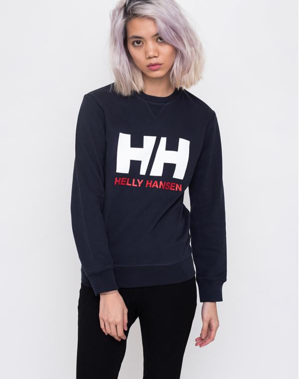 Helly Hansen Logo Crew Sweat Navy M