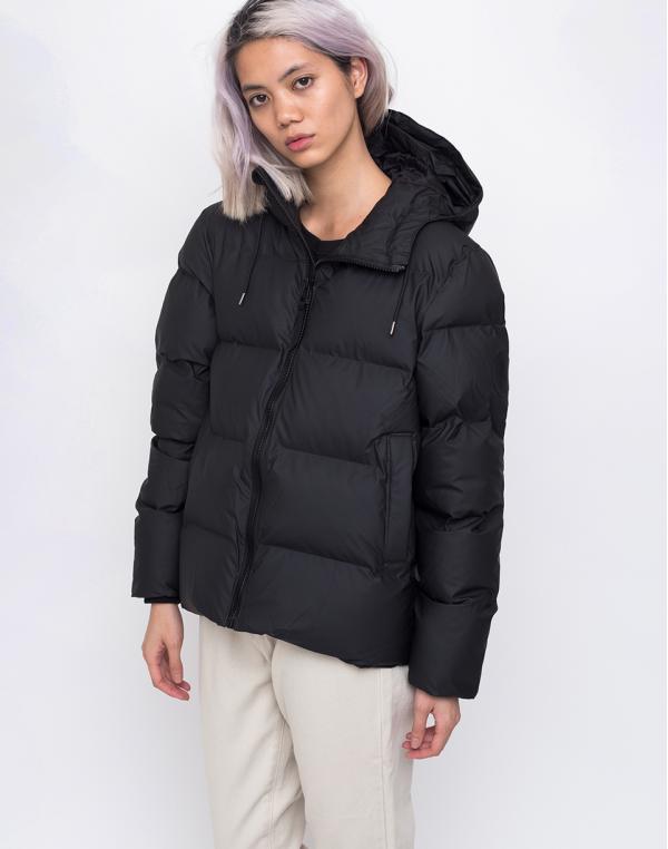 Rains Puffer Jacket 01 Black S/M