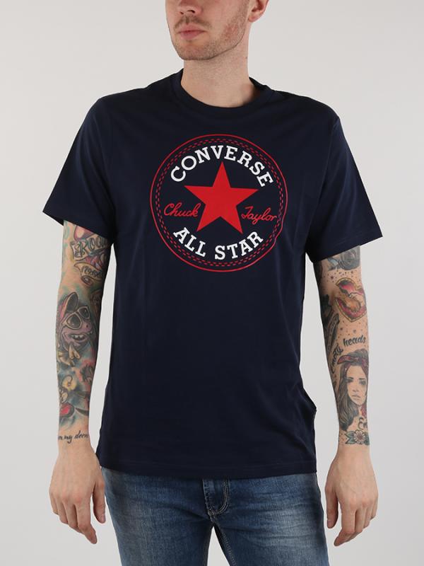 Tričko Converse M Chuck Patch Tee Modrá