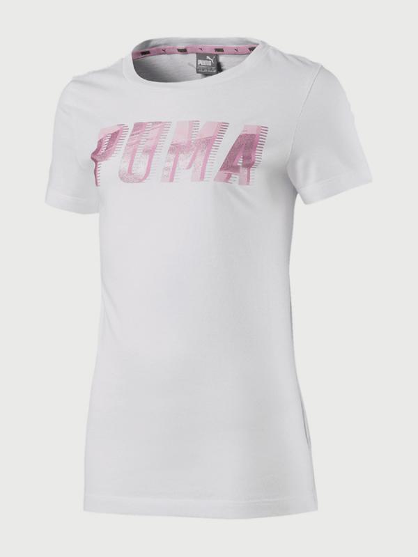 Tričko Puma Style Graphic Tee 1 G Bílá