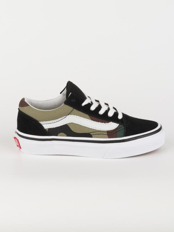 Boty Vans UY Old Skool (Woodland) Černá