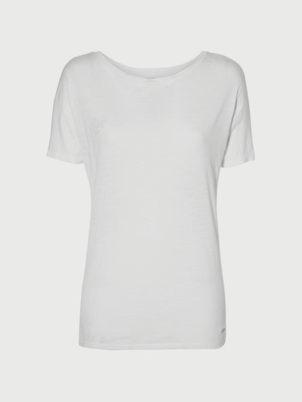 Tričko O´Neill Lw Essentials Drapey T-Shirt Bílá