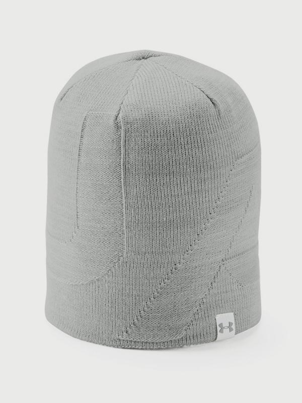 Čepice Under Armour Men's 4-in-1 Beanie Šedá