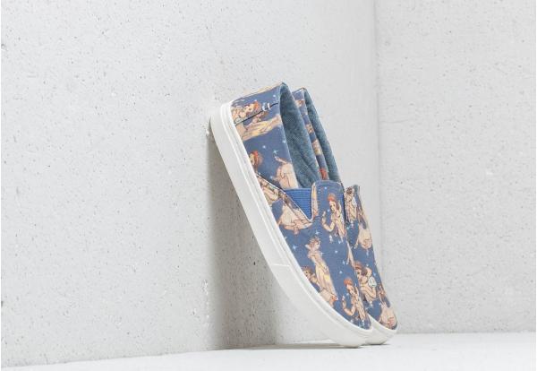 Toms x Disney Luca Youth Blue Snow White Printed Canvas
