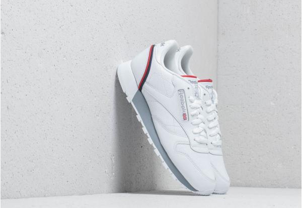 Reebok CL Leather MU White/ Navy/ Red/ Shadow