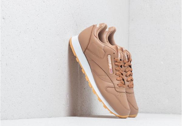 Reebok CL Leather MU Soft Camel/ White/ Gum