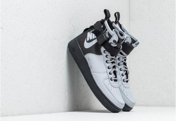 Nike SF Air Force 1 Mid Wolf Grey/ Wolf Grey-Black
