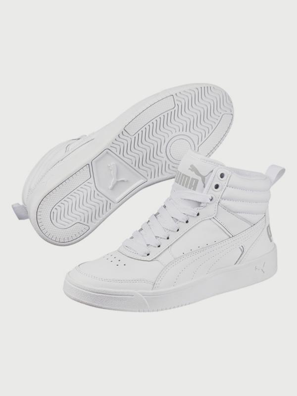 Boty Puma Rebound Street v2 L Jr Bílá