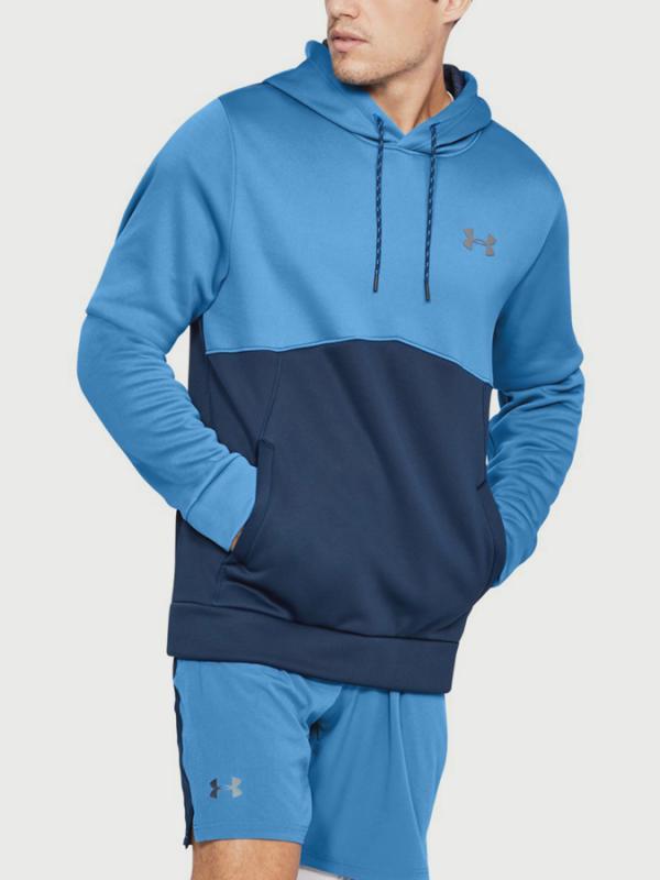 Mikina Under Armour Af Icon Solid Po Hood Modrá