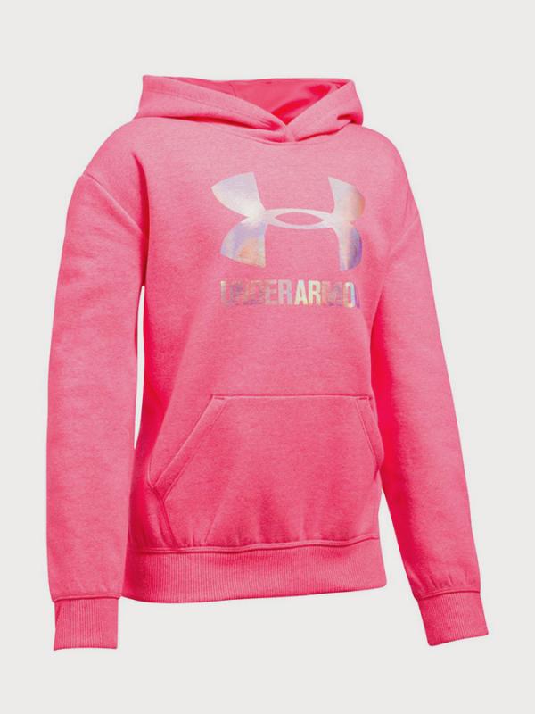 Mikina Under Armour Threadborne Fleece Hoody Růžová
