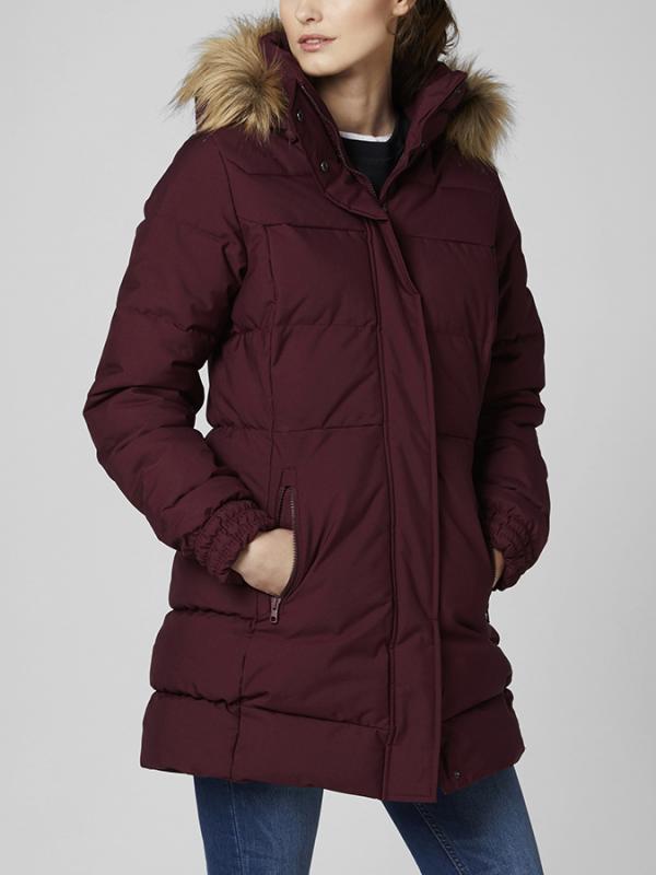 Bunda Helly Hansen W Blume Puffy Parka Červená