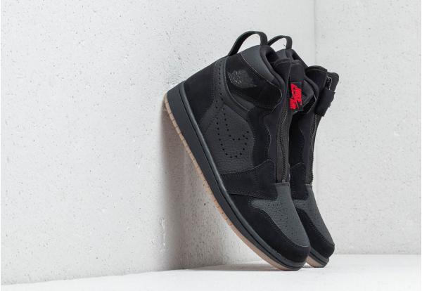 Air Jordan 1 High Zip Black/ University Red-Black