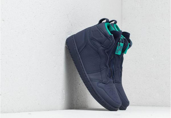 Air Jordan 1 High Zip Wmns Blackened Blue/ Neptune Green