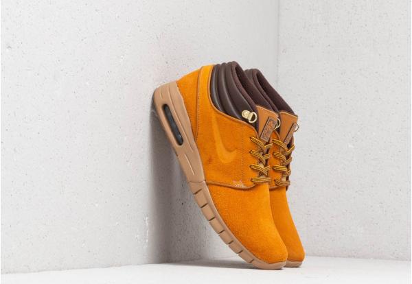 Nike Stefan Janoski Max Mid Premium Bronze/ Bronze-Gum Light Brown