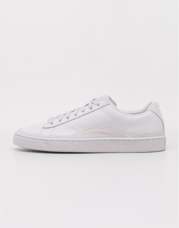 Puma Han Kjobenhavn Basket Glacier Gray- Star White 43