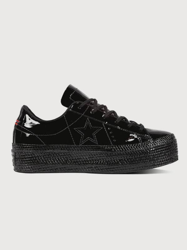 Boty Converse One Star Platform OX Černá