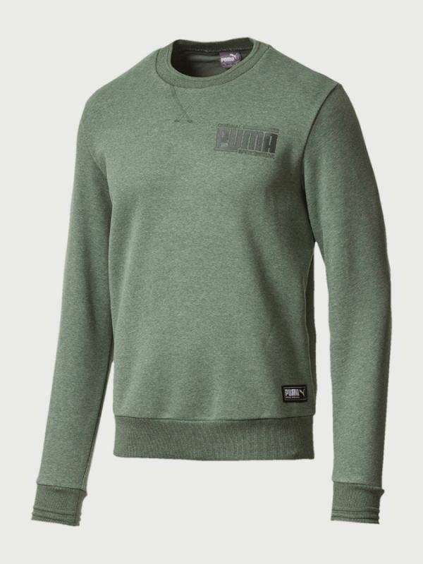 Tričko Puma Athletics Crew FL Zelená