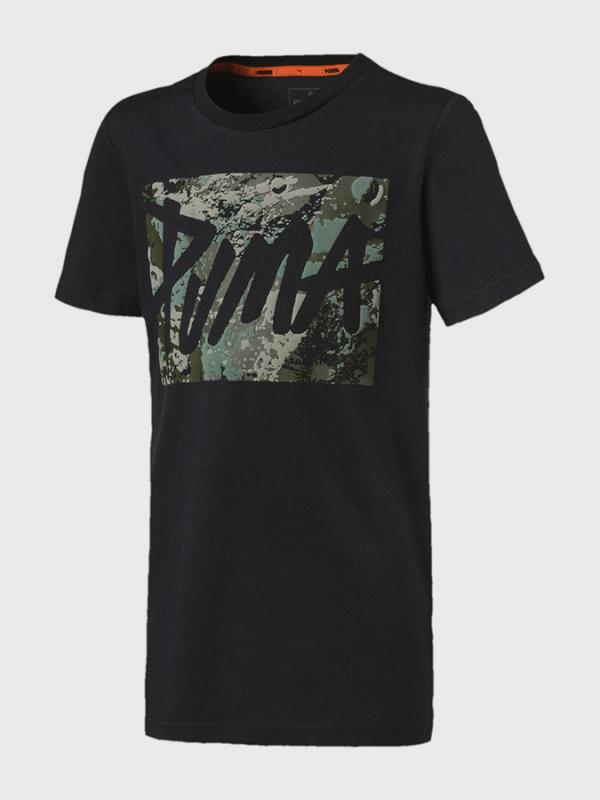 Tričko Puma Style Graphic Tee B Černá
