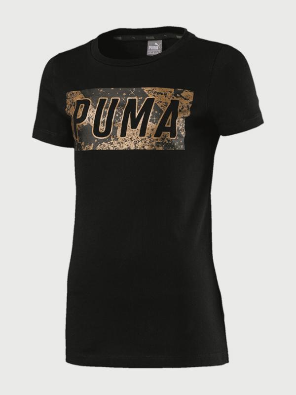 Tričko Puma Style Graphic Tee 1 G Černá