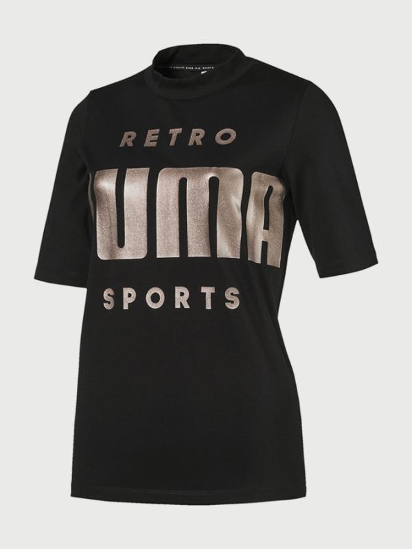 Tričko Puma Retro Tee Černá