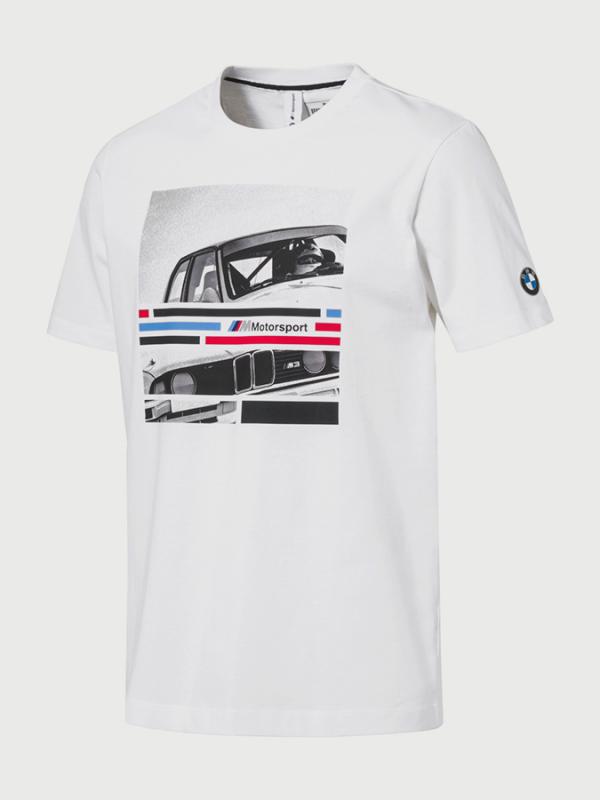 Tričko Puma BMW MMS Graphic Tee Bílá