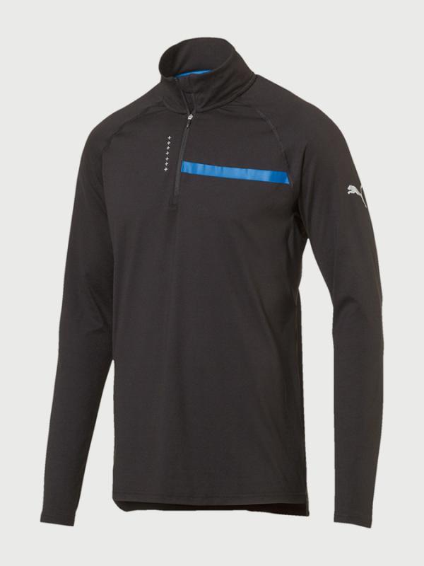 Mikina Puma Ignite HalfZip Top Černá