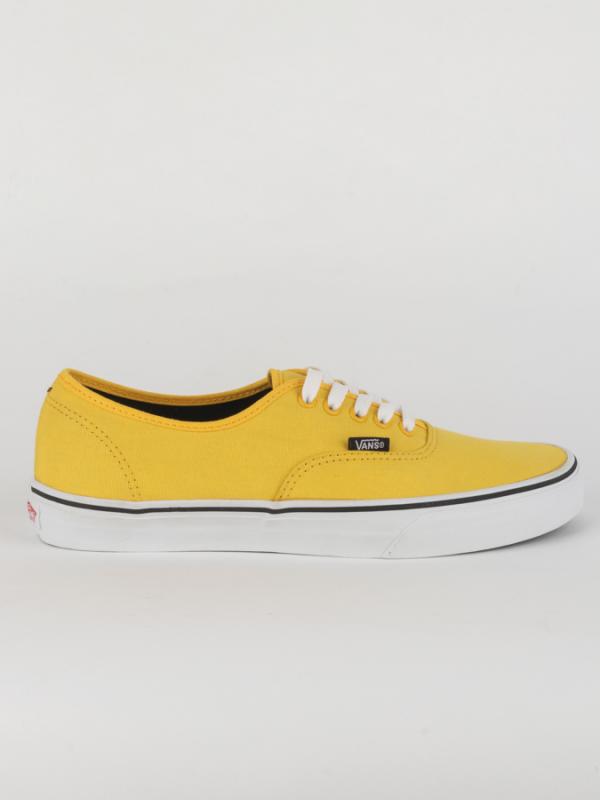 Boty Vans U AUTHENTIC LEMON CHROME Žlutá