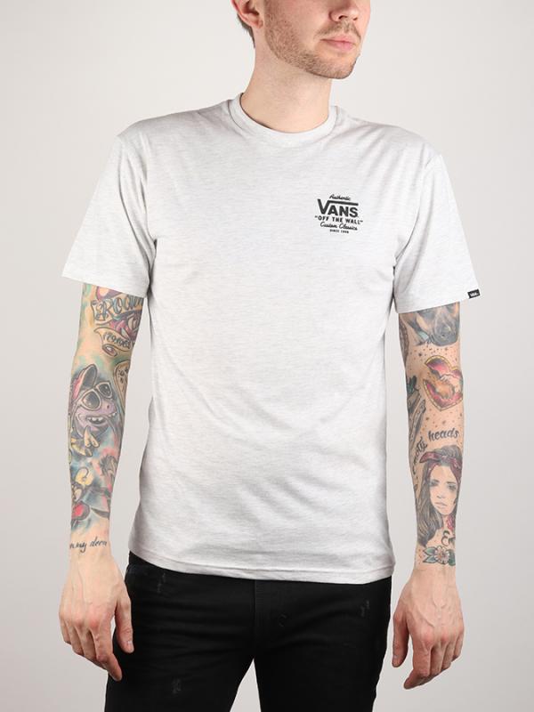 Tričko Vans MN Holder St Classic Ash Heather Bílá