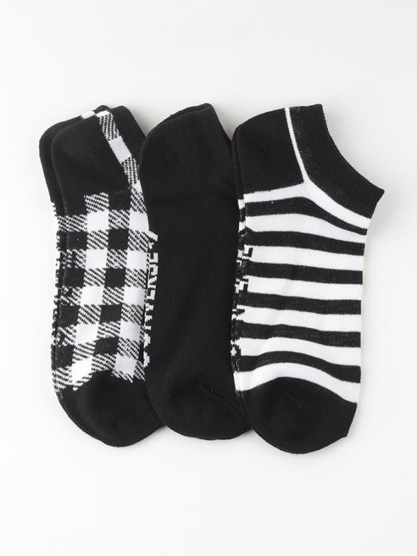 Ponožky Converse Women 3 Pack Černá
