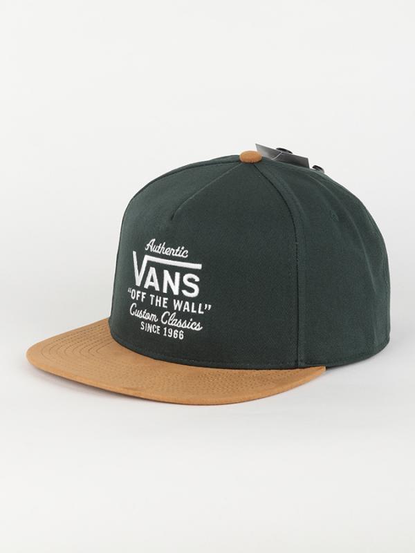 Kšiltovka Vans MN Wabash Snapback Darkest Zelená