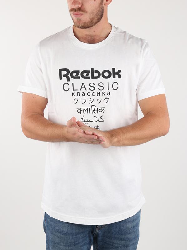 Tričko Reebok GP Unisex Longer TE Bílá