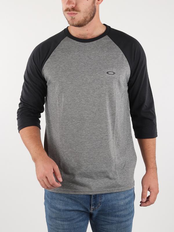 Tričko Oakley Link 3/4 Sleeve Šedá