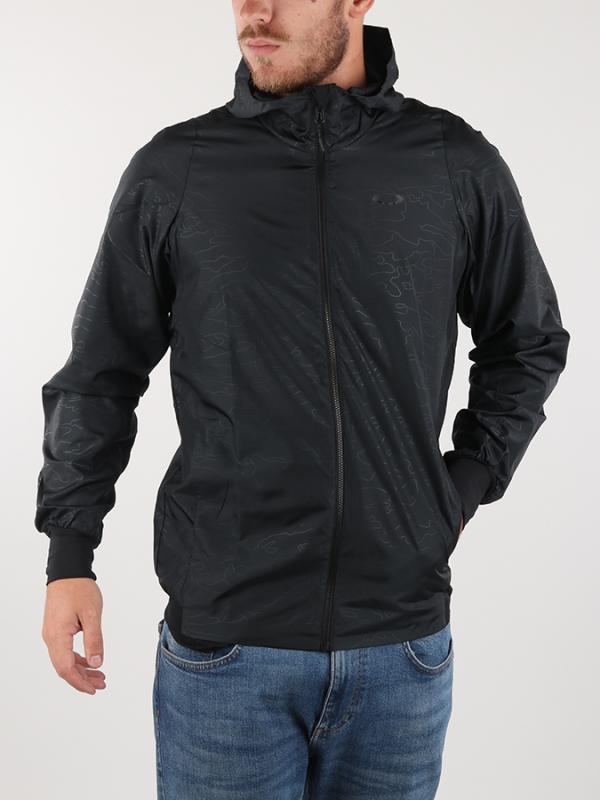 Bunda Oakley Enhance Emboss Wind Jacket 8.7 Černá