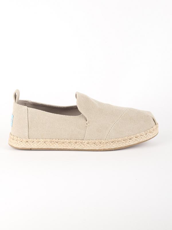 Boty Toms DES TAUPE WASHED CANVAS WM DECNALP ESP Šedá