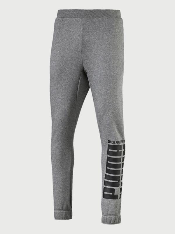 Tepláky Puma Rebel Bold Pants FL Šedá