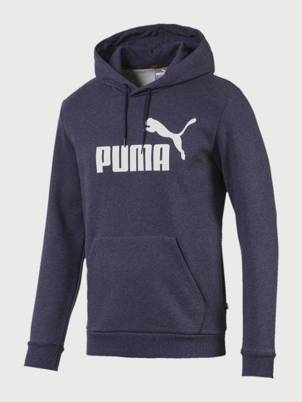 Mikina Puma Essentials+ Fleece Hoody Modrá