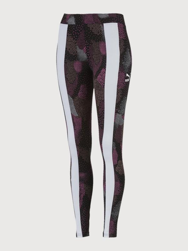 Legíny Puma Classics T7 Legging AOP Barevná