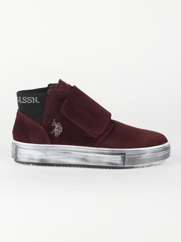 Boty U.S.Polo Vessy Suede Červená