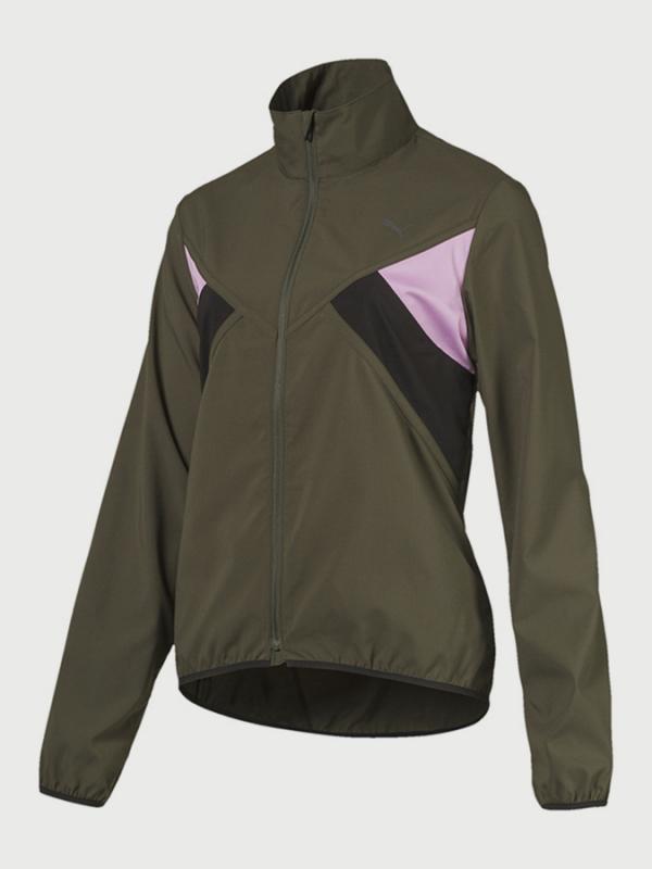 Bunda Puma Ignite Wind Jacket W Zelená