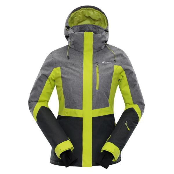 ALPINE PRO SARDARA 2 ZELENÁ / TYRKYSOVĚ ZELENÁ Dámská Bunda L