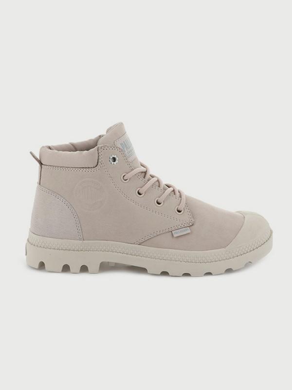 Boty Palladium Low Cuf Lea W Béžová
